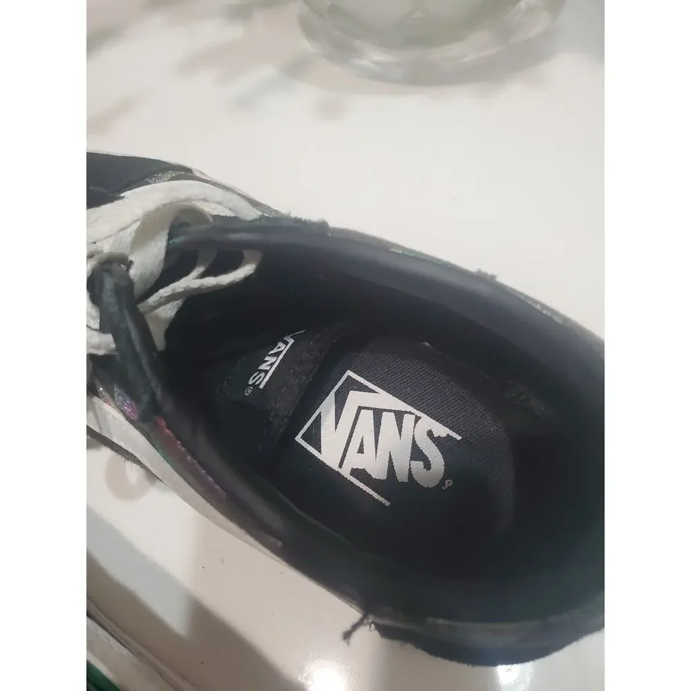 VANS Ward Iridescent Check Size 6.5